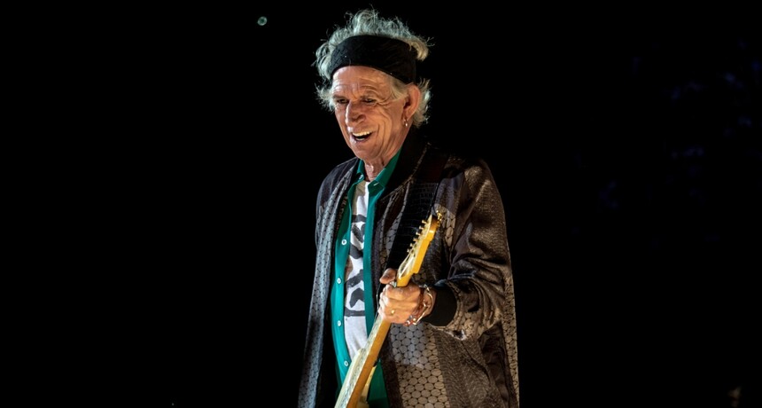 Keith Richards z The Rolling Stones – niezatapialny
