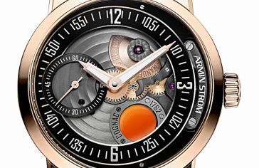 Zegarki ARMIN STROM – Cognac Watch. Koniak wewnątrz zegarka
