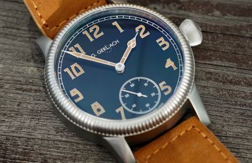 Zegarki Piękna Helena – zegarek kolejowy firmy G.Gerlach 