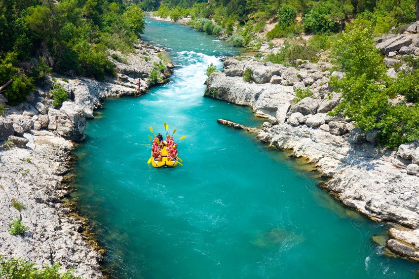 rafting w Turcji