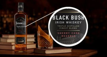 Bushmills Black Bush – co wyczytasz z etykiety tej wyjątkowej irlandzkiej whiskey?