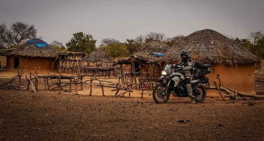 Motocyklem po Afryce