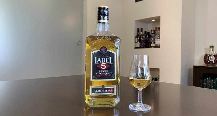 Label 5 Classic Black – degustacja whisky