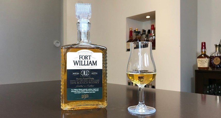 Fort William Blended Scotch Whisky – degustacja taniej whisky. Test. Opinie