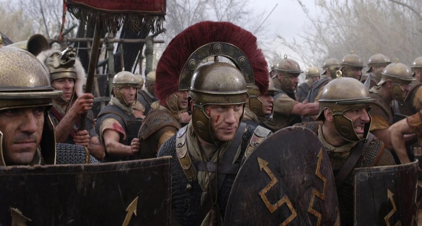 Kadr z serialu „Rzym”