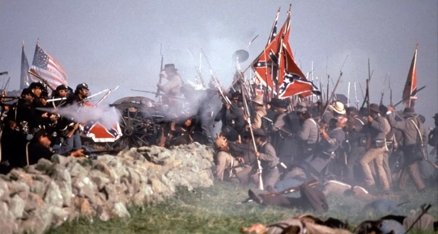Kadr z filmu „Gettysburg”