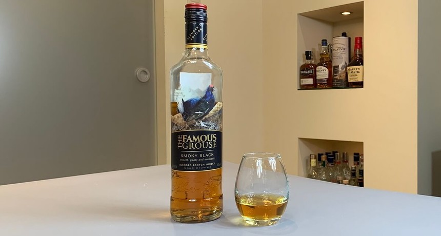 Famous Grouse Smoky Black Blended Scotch Whisky – degustacja.  Test. Opinie.