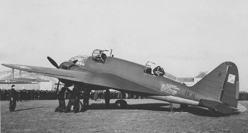 PZL.37 Łoś - polski bombowiec II Wojna Światowa