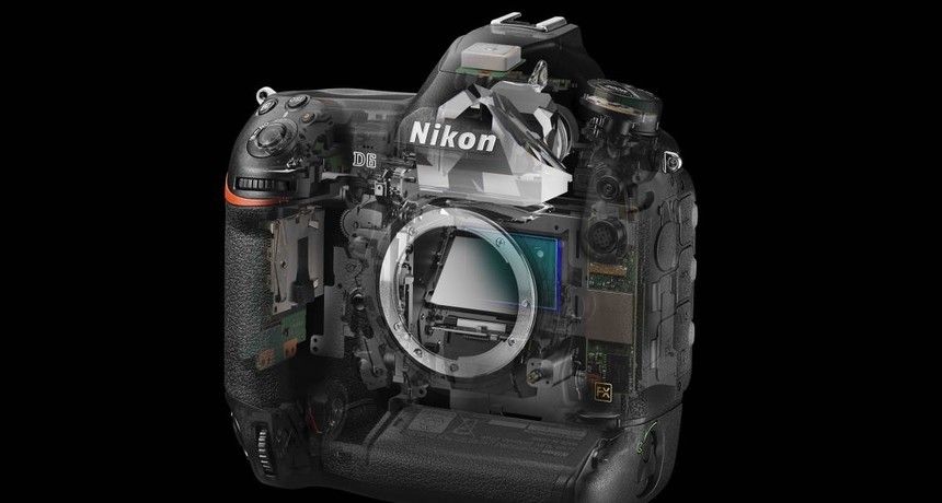 Nikon D6 wnętrze