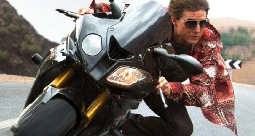 Tom Cruise jako Ethan Hunt w „Mission Impossible Rogue Nation”