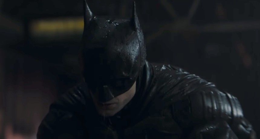 Kadr ze zwiastuna filmu „Batman" Matta Reevesa
