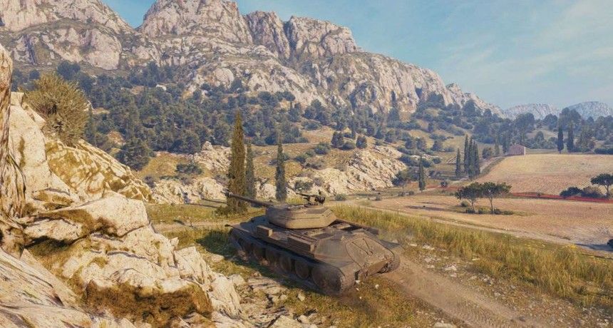 Kadr ze zwiastuna gry "World Of Tanks"