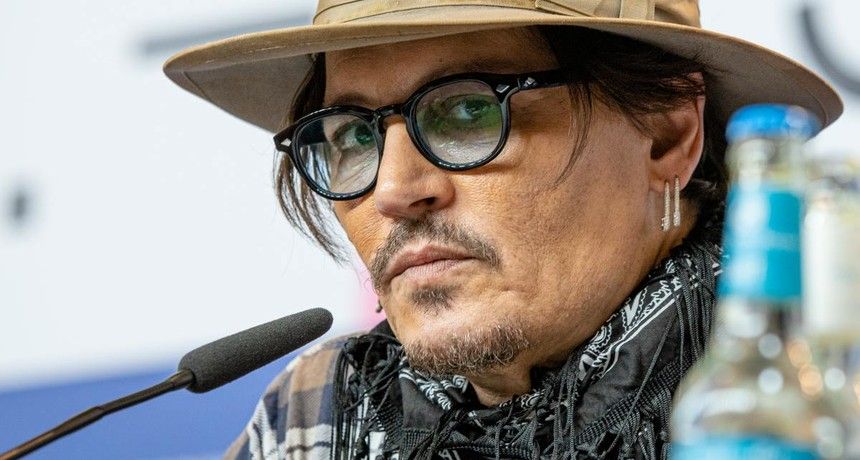 Johnny Depp na zdjęciu autorstwa Haralda Krichela