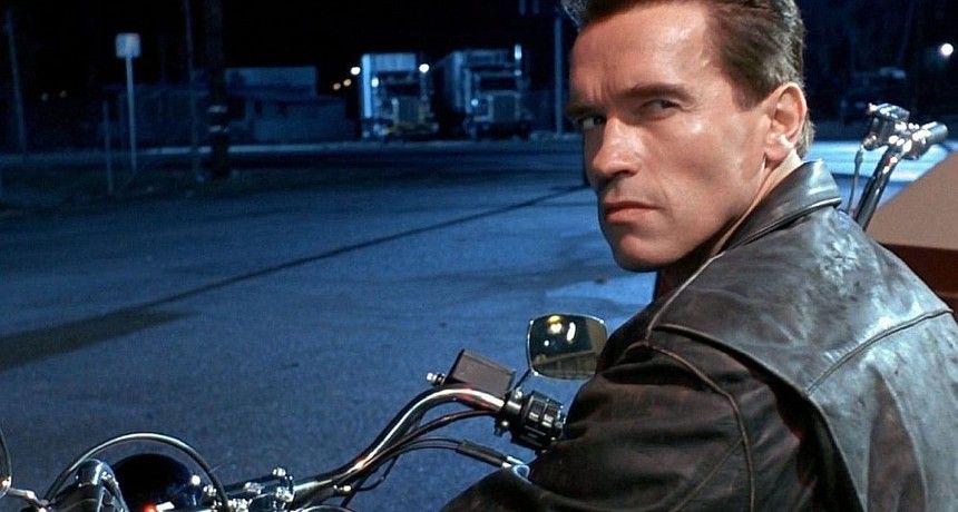 Kadr z filmu „Terminator 2: Dzień sądu”