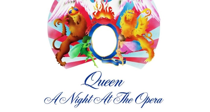 „A Night at the Opera” - okładka płyty Queen