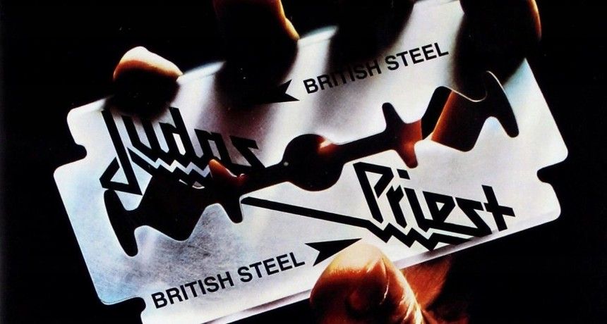 Rosław Szaybo - okładka „British Steel”