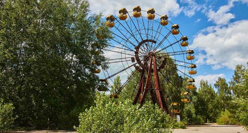 Zdjęcie z Czarnobyla |  fot. Krystian Machnik / Napromieniowani.pl