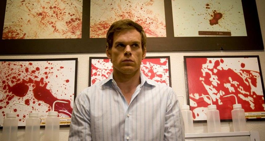 Kadr z seriali pt. „Dexter”