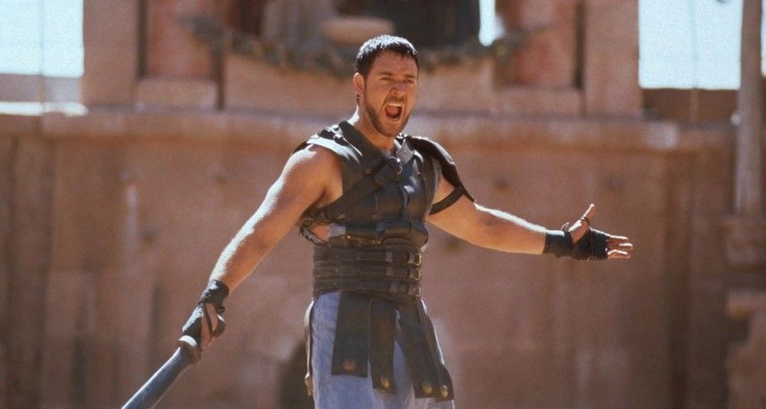 Kadr z filmu „Gladiator”