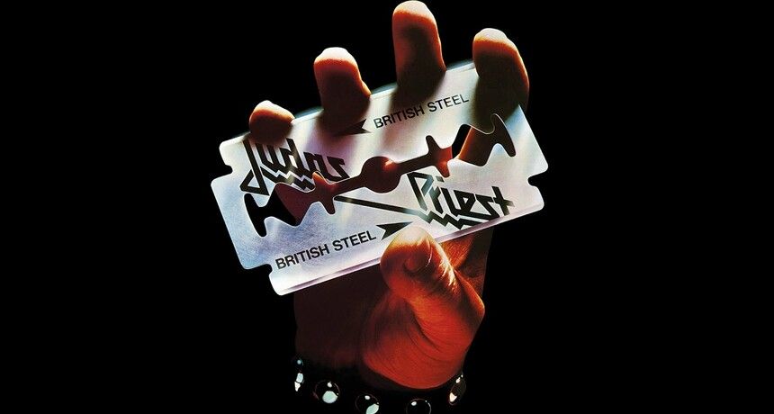 „British Steel” – okładka płyty Judas Priest