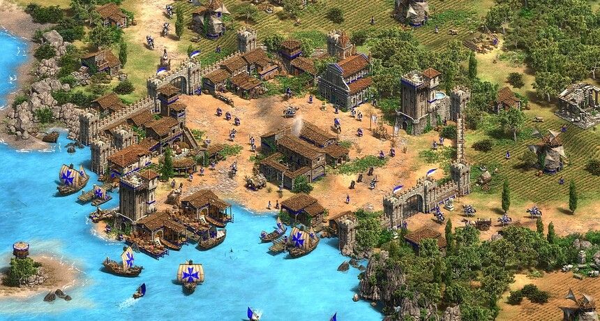 Kadr z gry „Age of Empires II: Definitive Edition”