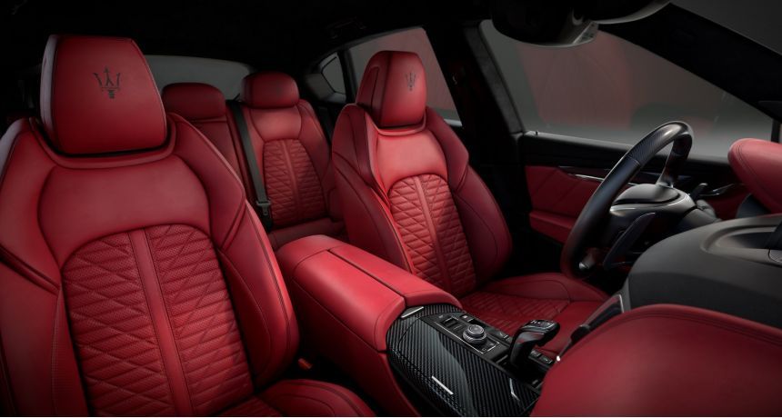 Maserati Levante Vulcano interior