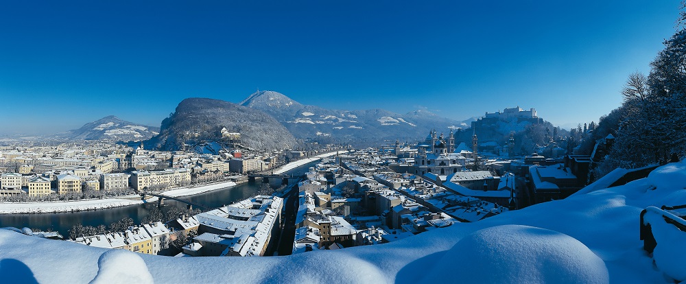 Zima w Salzburgu