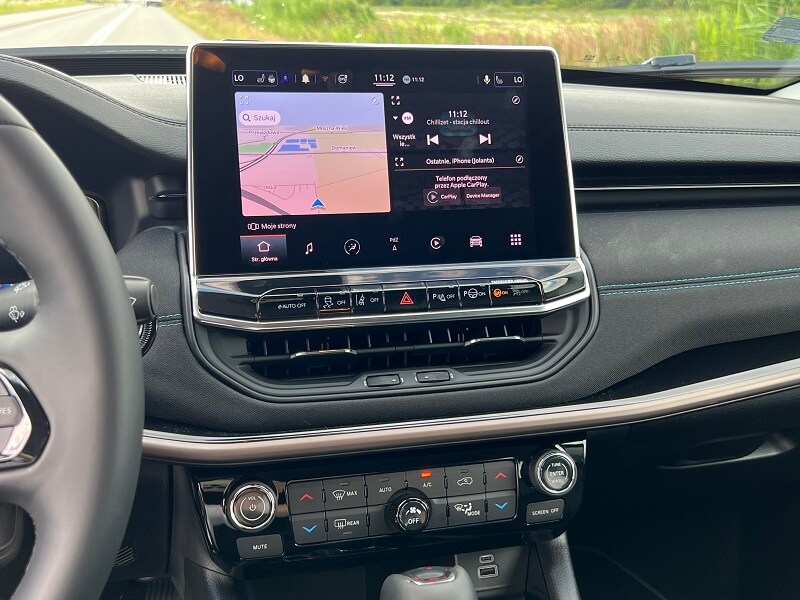 Jeep Compass e-Hybrid ekran