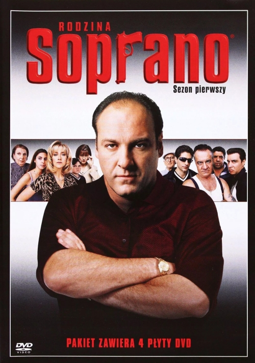 "Rodzina Soprano" - okładka DVD