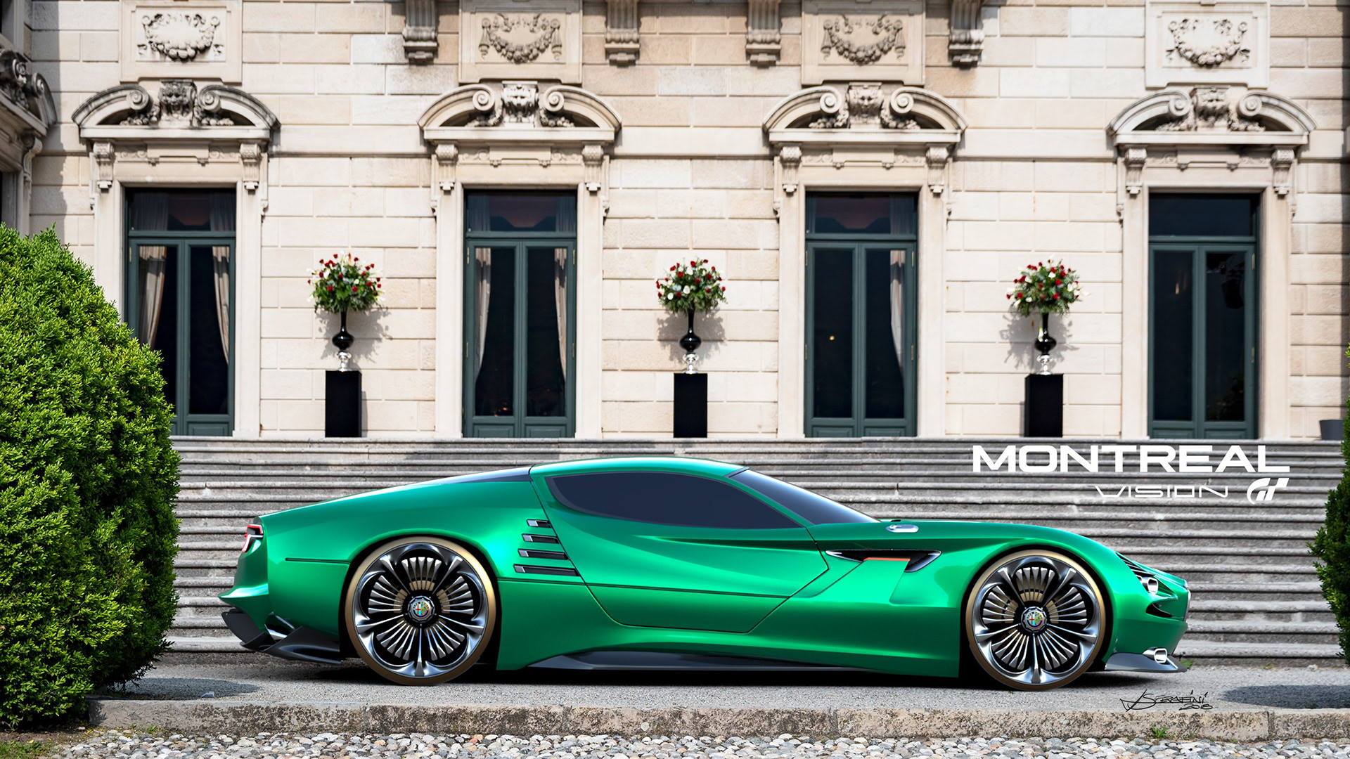 Alfa Romeo Montreal Vision GT Concept