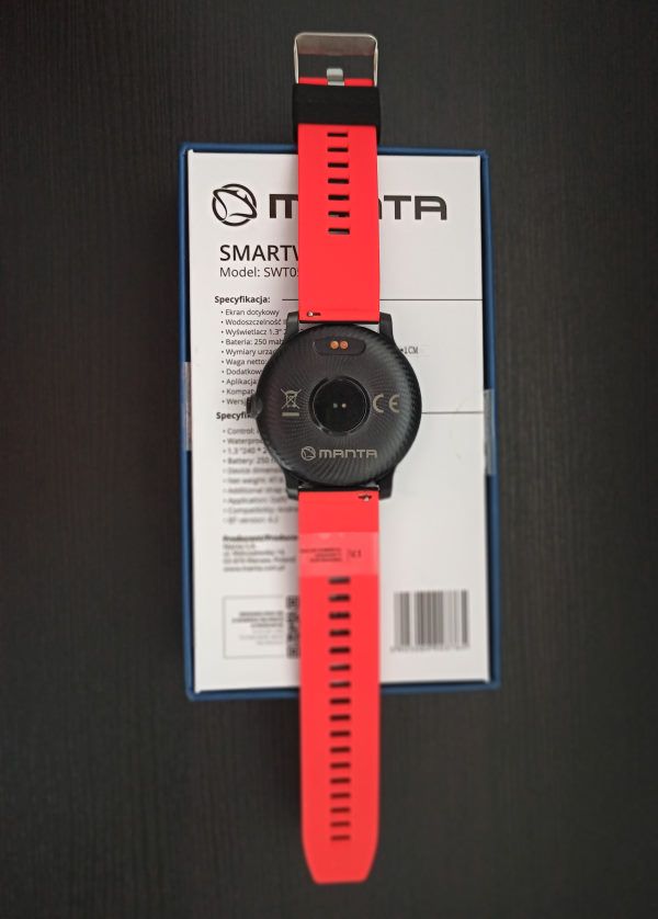 Smartwatch Manta SWT05BP dekiel