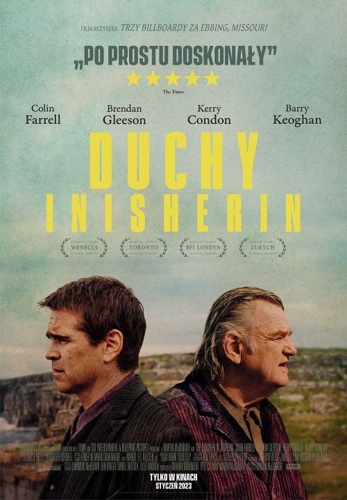 „Duchy Inisherin” – plakat filmu
