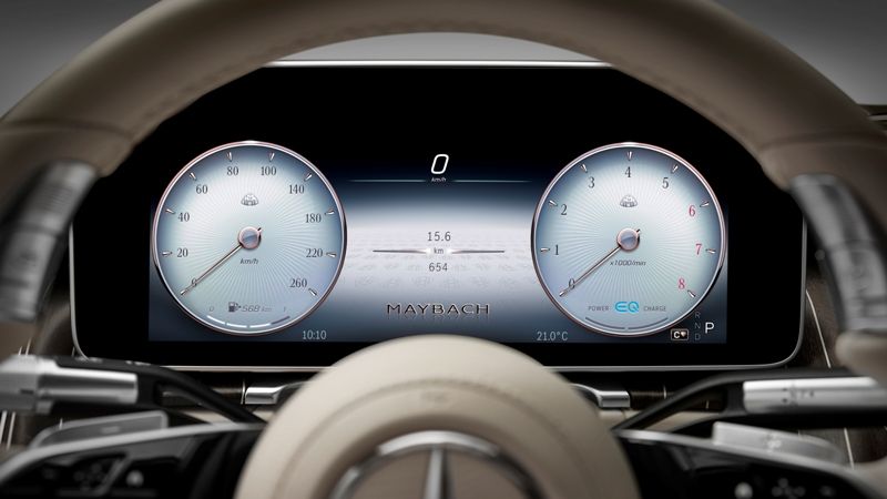 Mercedes-Maybach zegary