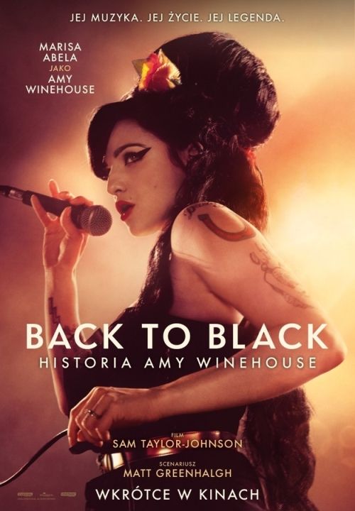 „Back to Black. Historia Amy Winehouse” - plakat