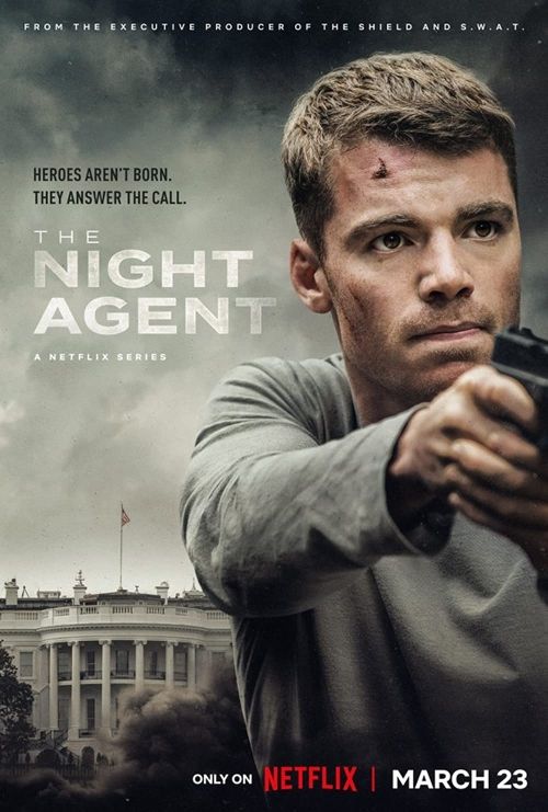 Plakat serialu „Nocny agent”