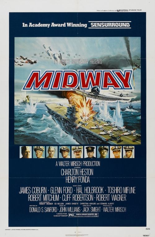 Amerykański plakat „Bitwy o Midway” 