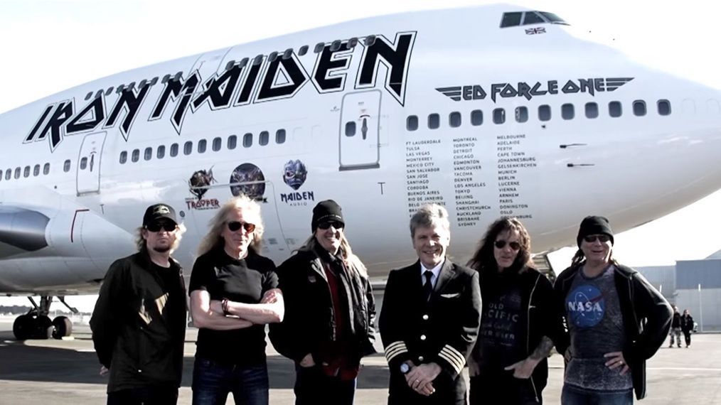 Iron Maiden. Ed Force One