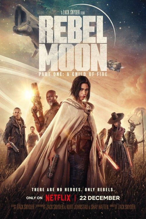 „Rebel Moon – Część 1: Dziecko ognia” – plakat