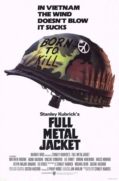 Amerykański plakat filmu „Full Metal Jacket”