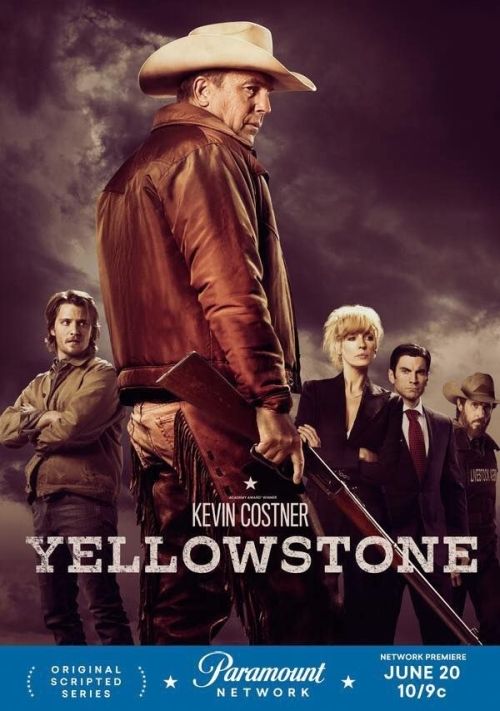 Plakat serialu "Yellowstone"