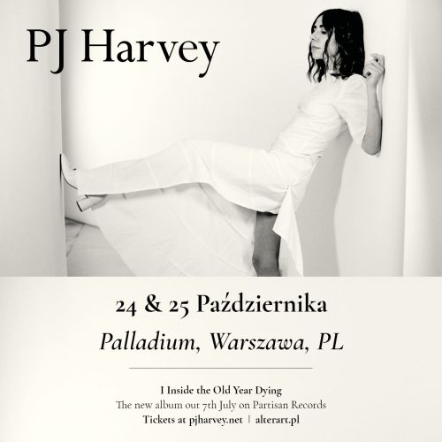 PJ Harvey w Polsce – plakat
