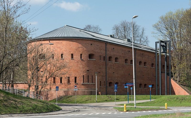 Kaponiera pierwszego bastionu Cytadeli, siedziba Muzeum Katyńskiego