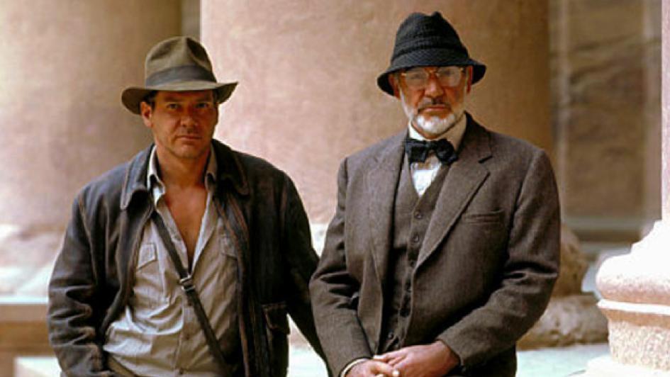 Sean Connery jako Henry Jones w "Indiana Jones i ostatnia krucjata"