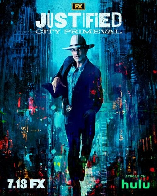 Plakat serialu „Justified: Miasto strachu”