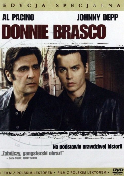 "Donnie Brasco" - okładka polskiego DVD
