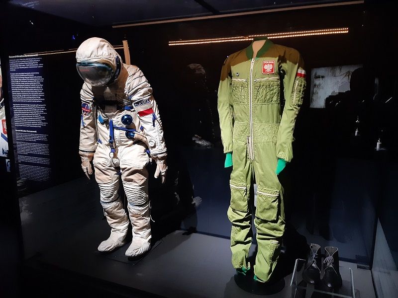 Skafandry użyte przez Mirosława Hermaszewskiego podczas lotu w kosmos