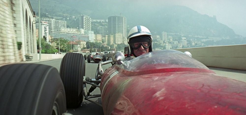 "Grand Prix". Kadr z filmu z 1966 roku