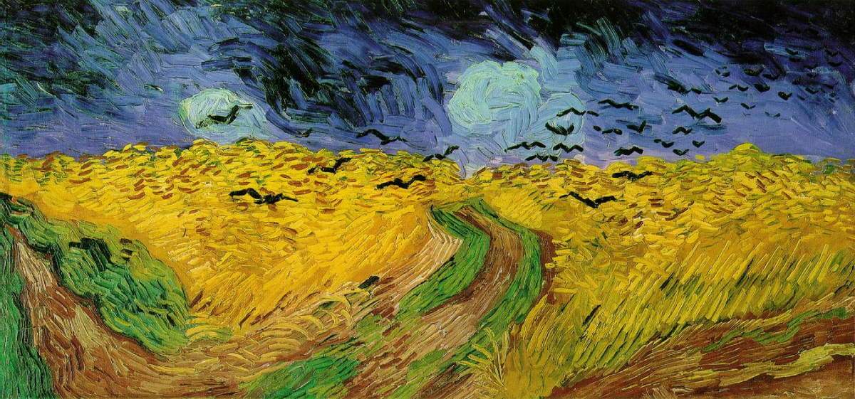 Vincent van Gogh, Pole pszenicy z krukami