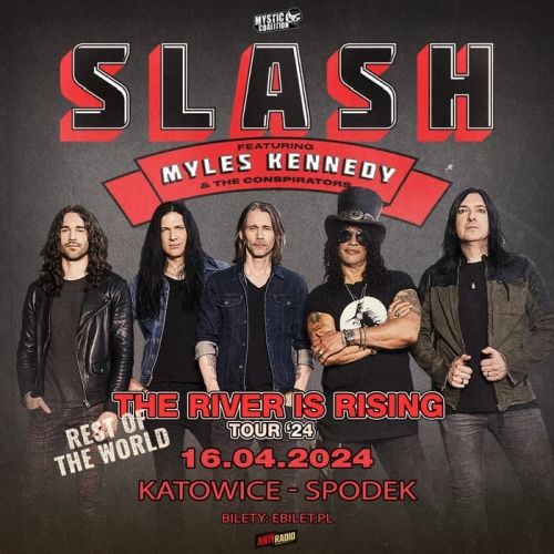 Slash w Polsce – plakat koncertowy