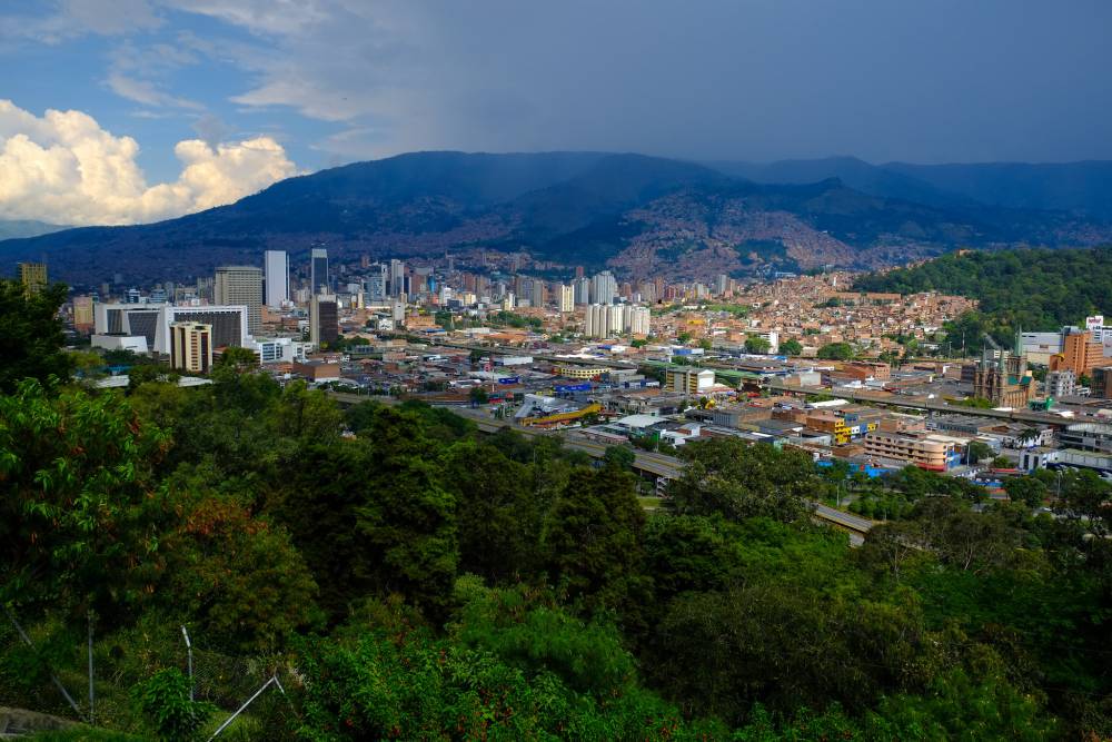 Medellin - miasto, które niegdyś kojarzyło się wyłącznie z przestępczością, obecnie zmieniło swój charakter